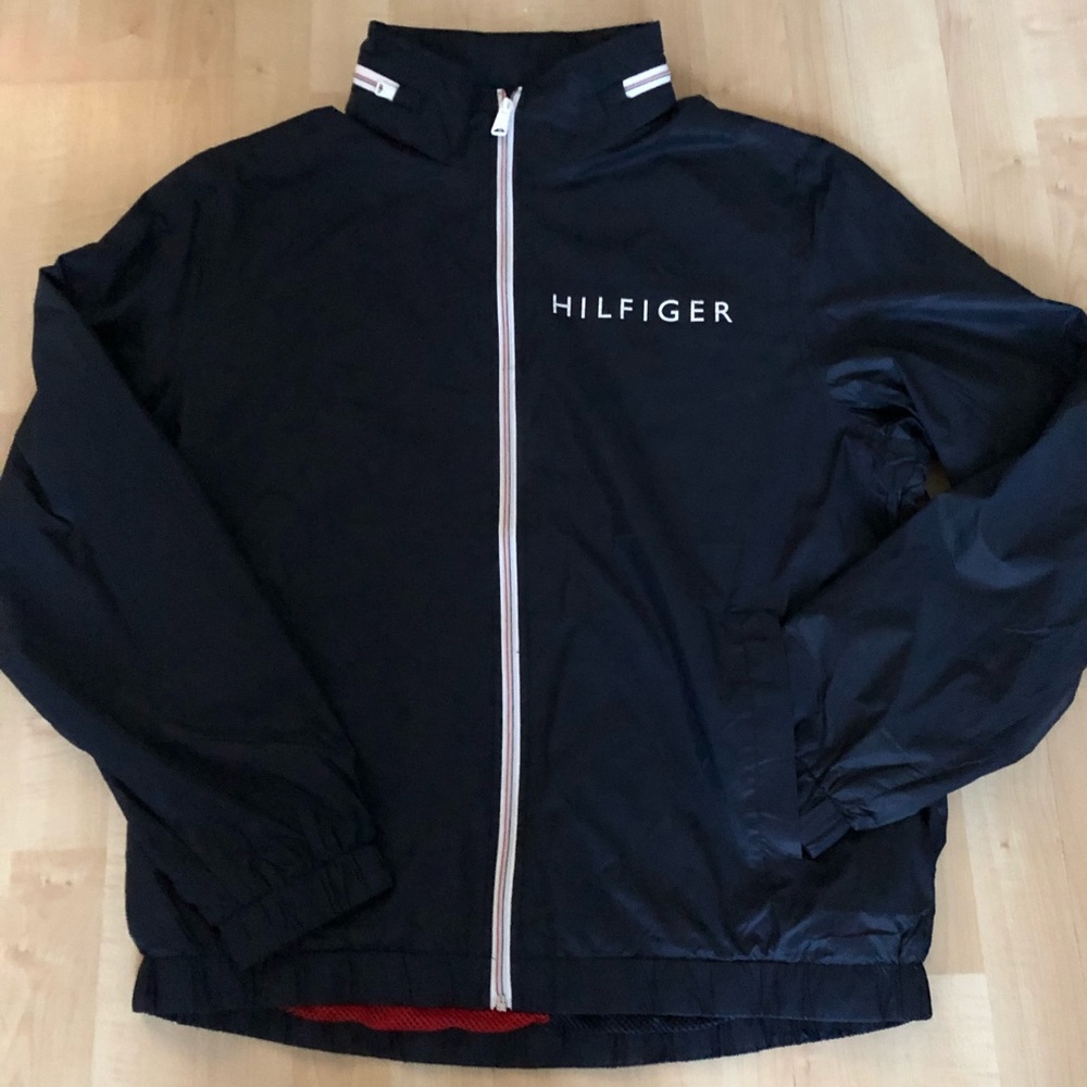 Hilfiger windbreaker. Water resistant. - Picture 2 of 8